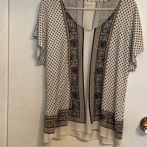 Talbots short sleeve cotton top